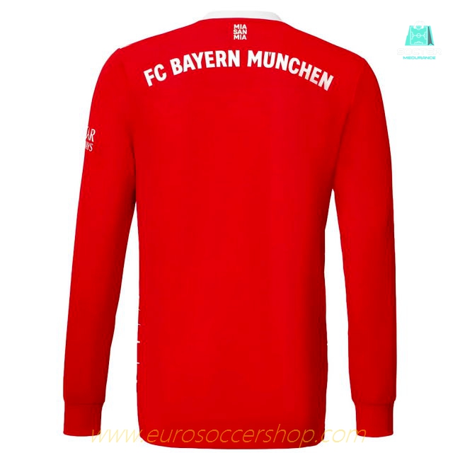 2022-2023 Bayern Munich Long Sleeve Home Shirt