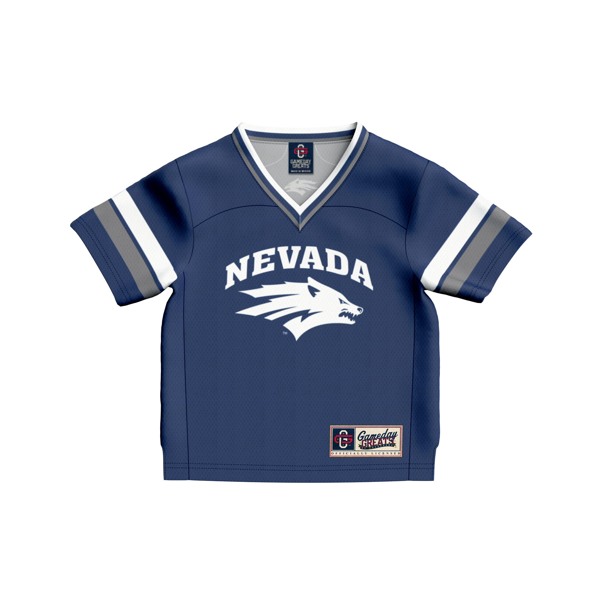 [DDG] Nevada Wolf Pack GameDay Greats Infant Lightweight Collegiate Football Fashion Jersey - Navy