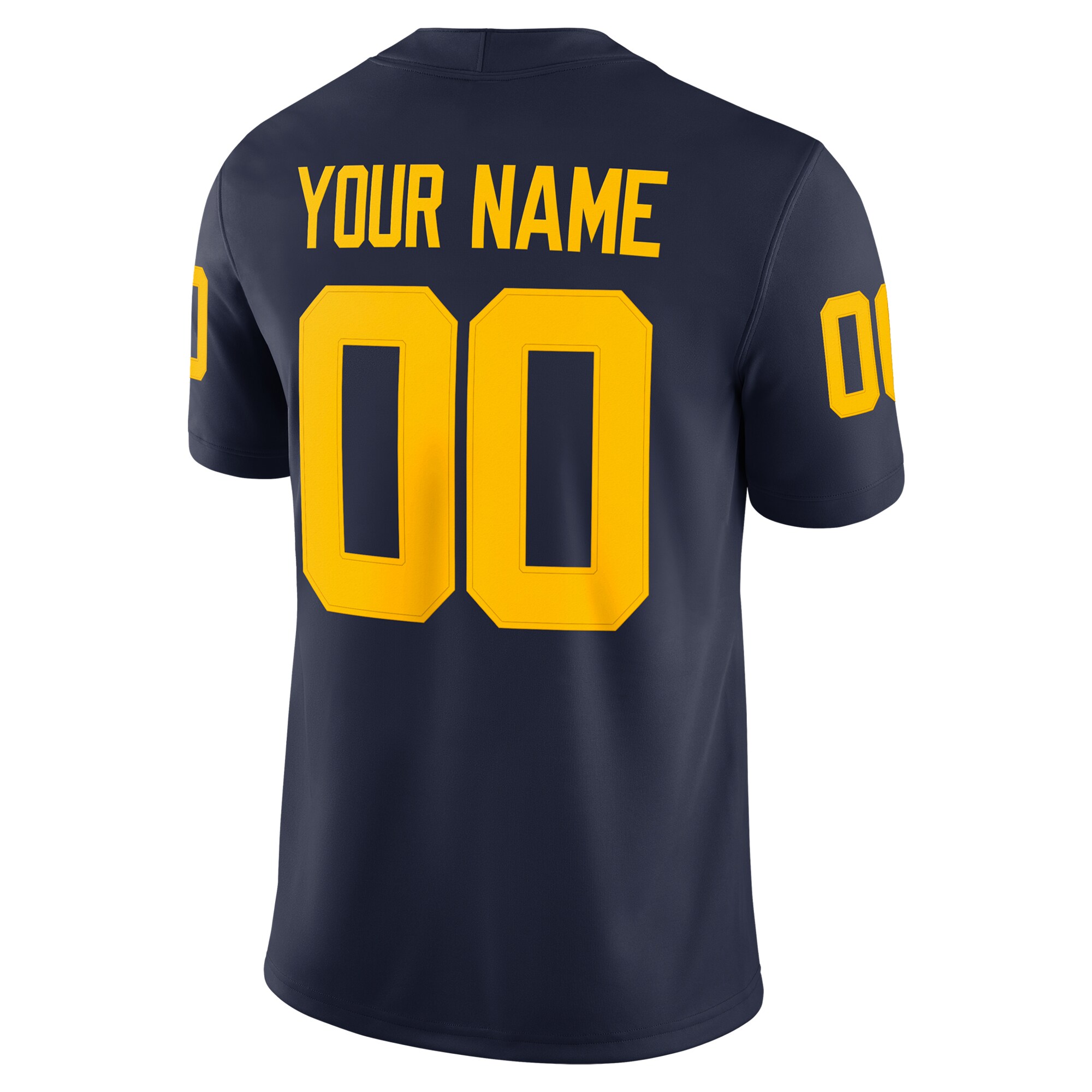 Michigan Wolverines Custom Football Game Jersey - Jordan Brand