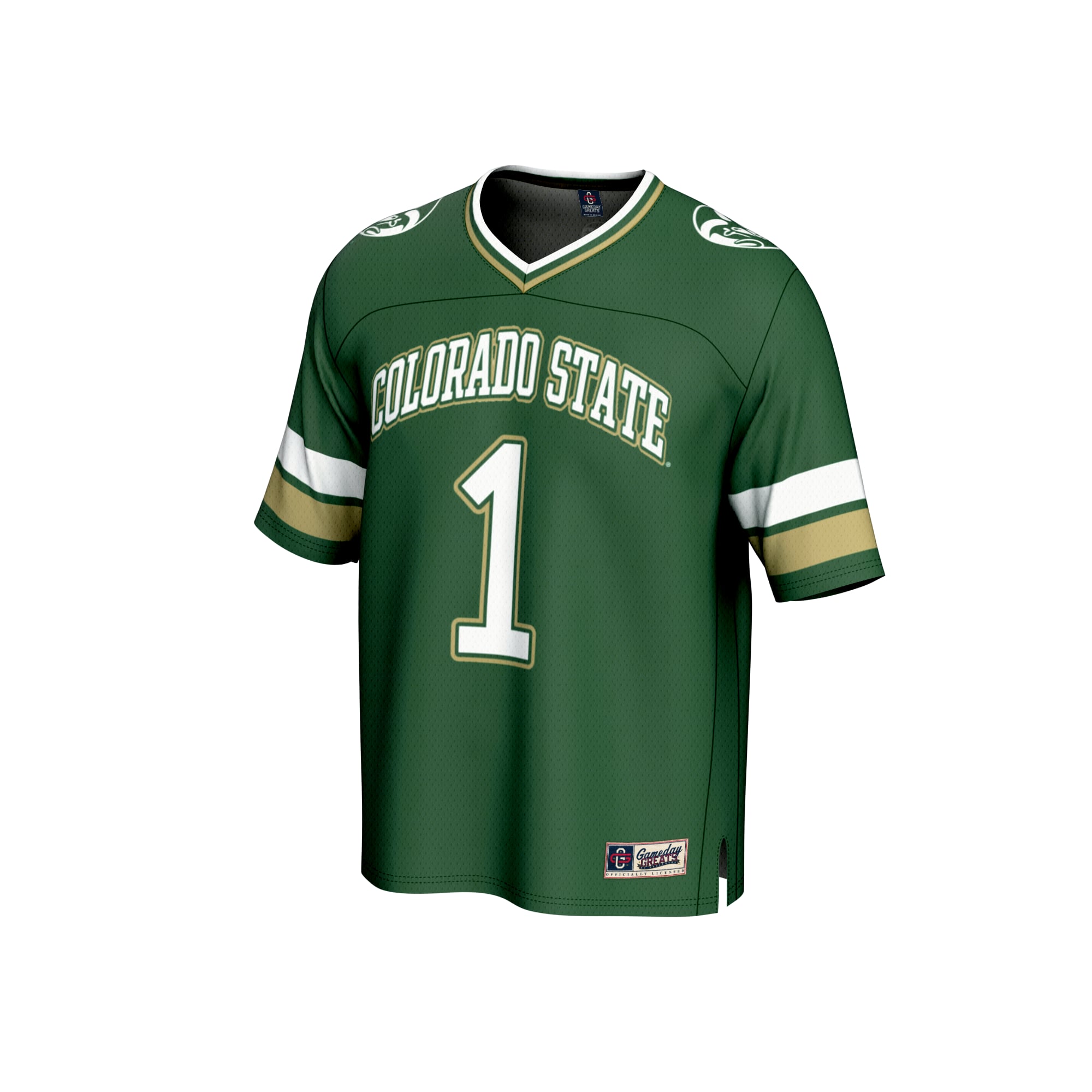 #1 Colorado State Rams GameDay Greats Unisex Collegiate Football Fashion Jersey - Green