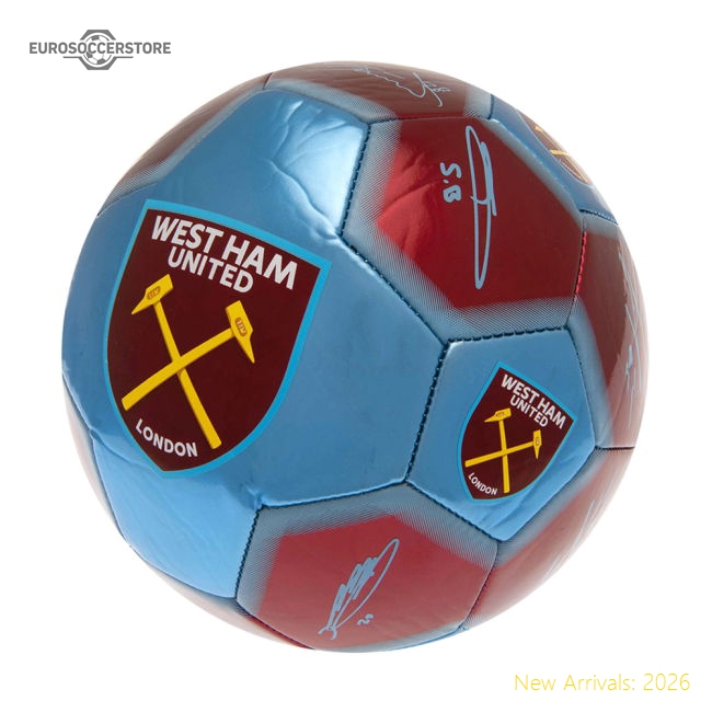 West Ham United Fc Sig 26 Skill Ball - Cost-effective - Collectors Item