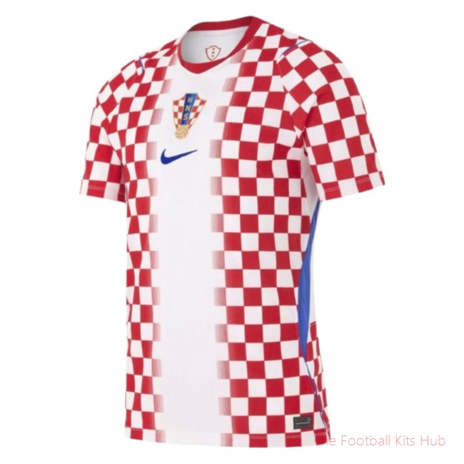 Men 2026-2027 Croatia Home Shirt UEFA Euro