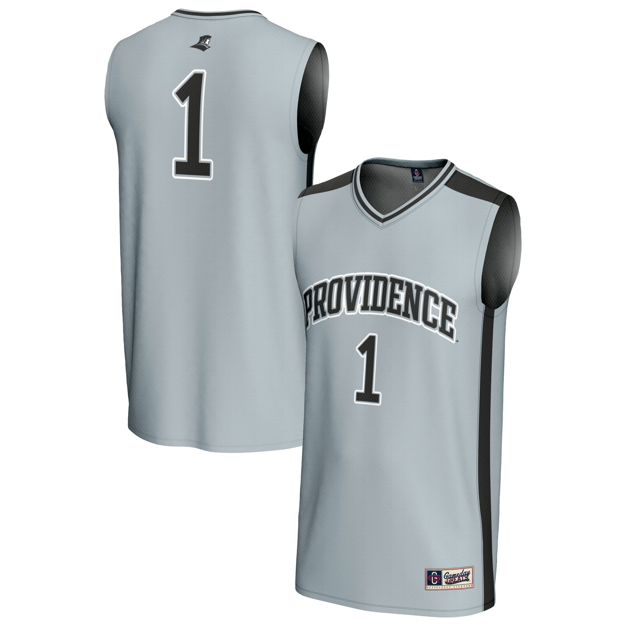 [NJP] Providence Friars GameDay Greats Unisex Lightweight Basketball Fashion Jersey - Silver