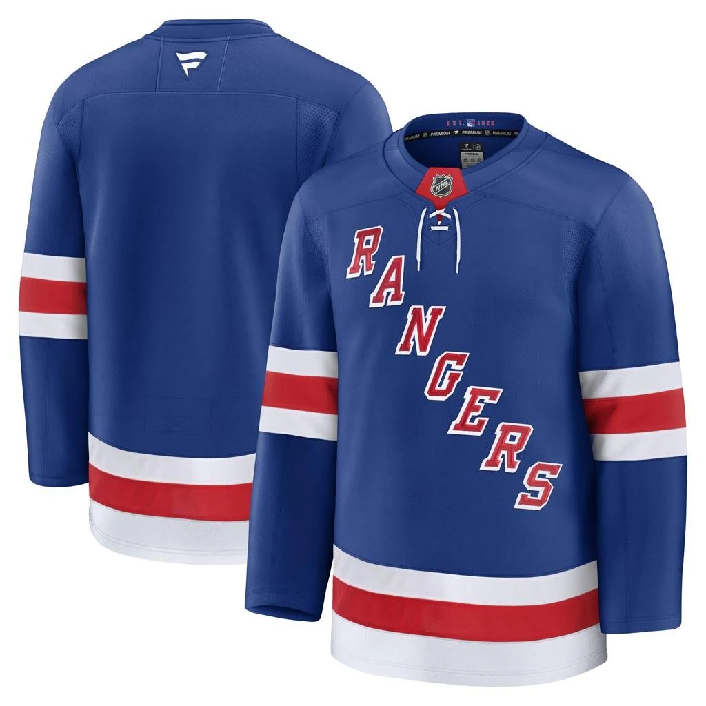 [LK] Jack Roslovic New York Rangers Home Premier?Breakaway Player Jersey - Blue