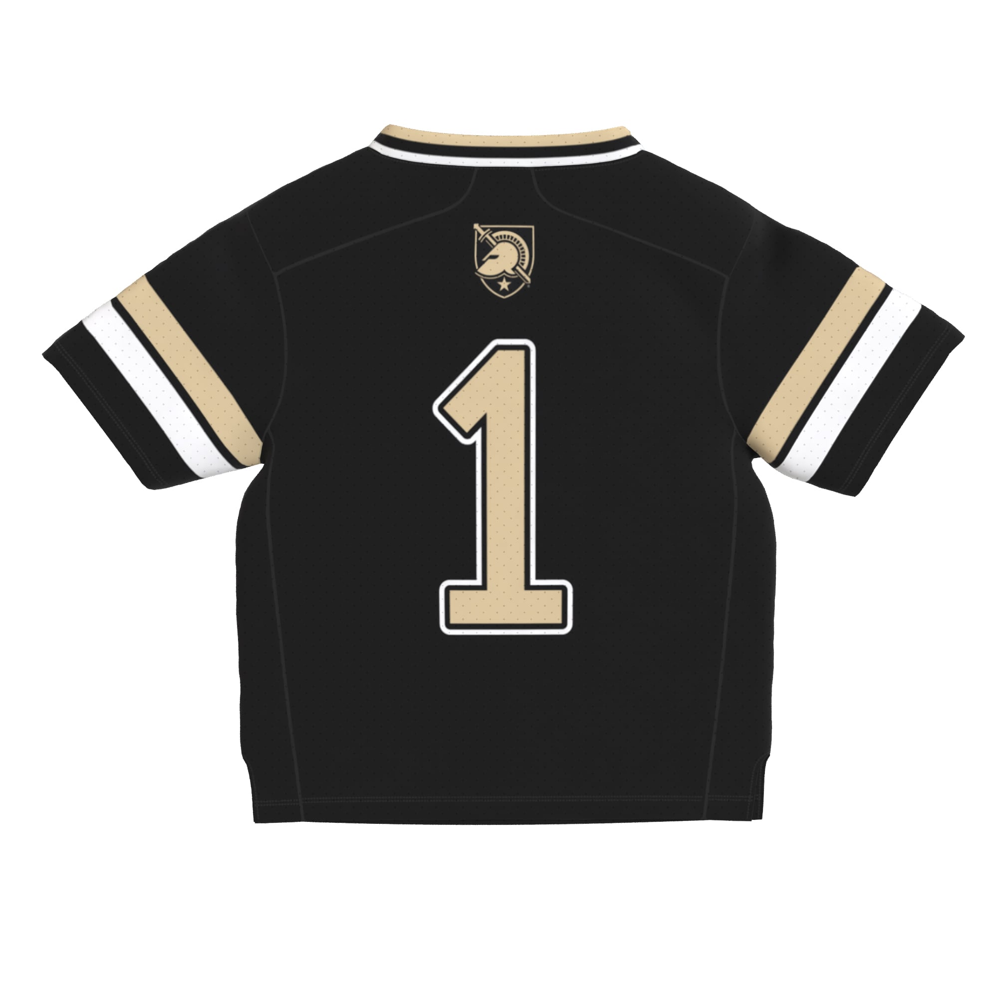Toddler Black Army Black Knights Lightweight Collegiate Football Fashion Jersey