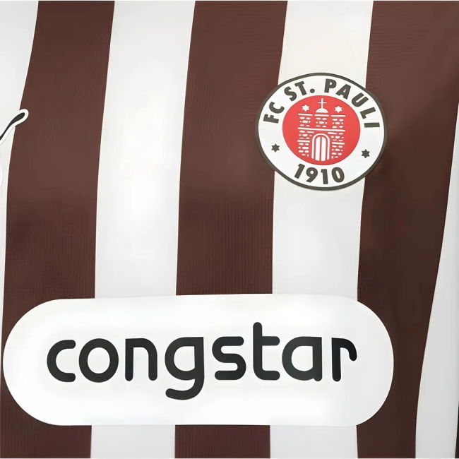 2025-2026 St Pauli Home Football Shirt | Performance | Comfortable