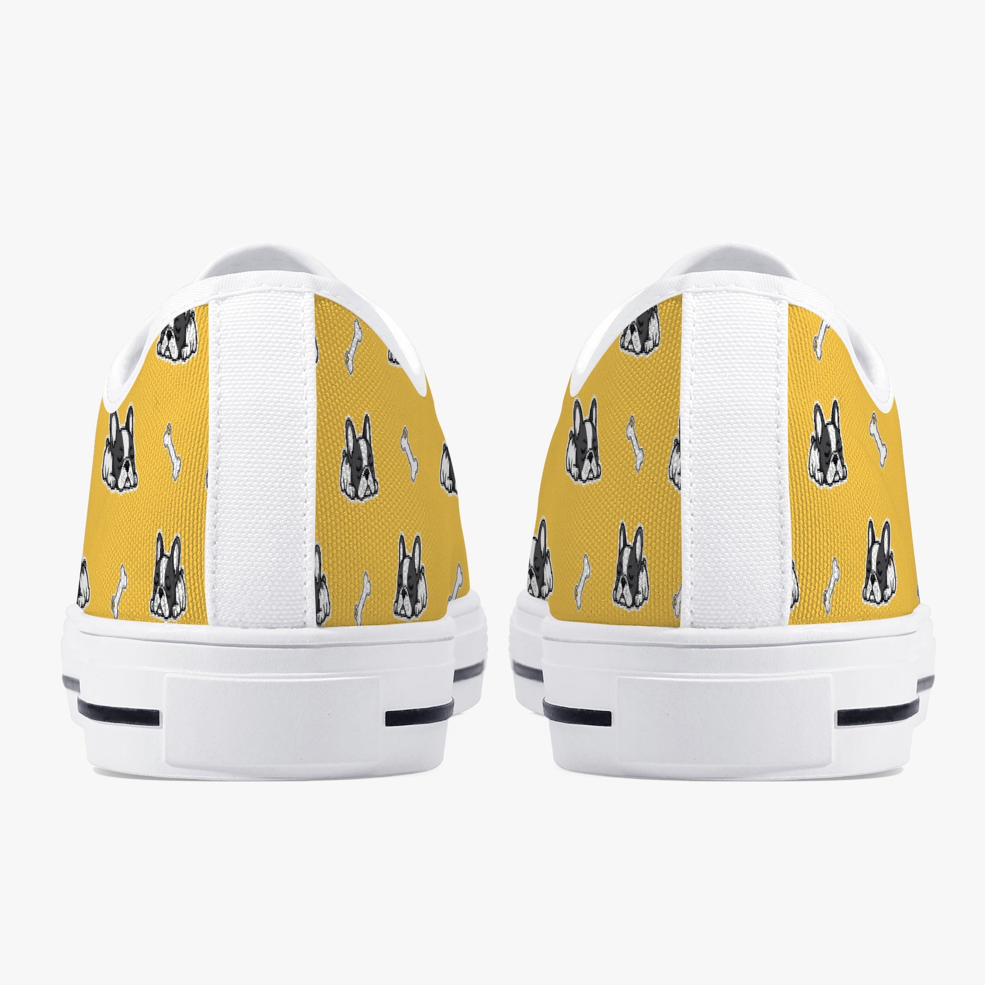 Trendy Bonnie - Classic Low-top Canvas Shoes for Pet Enthusiasts Stylish