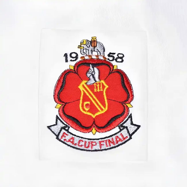 Bolton 1958 FA Cup Final Retro Football Shirt