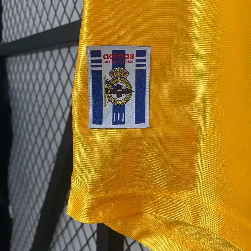 Cheap 1999-2000 Real Club Deportivo de La Coruña Second retro kit