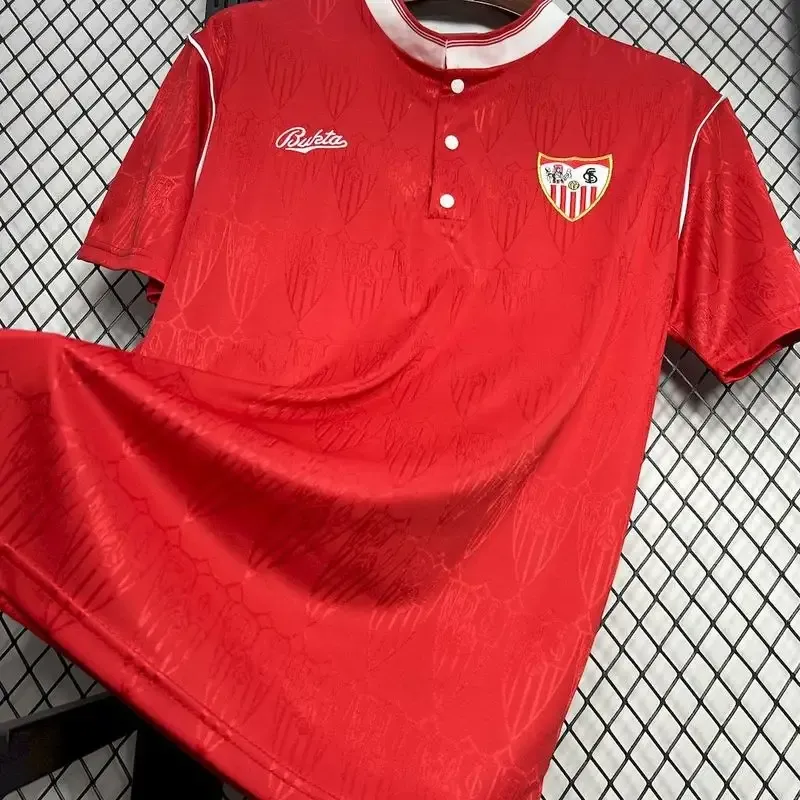 Cheap 1991-1992 Sevilla FC Jersey retro kit