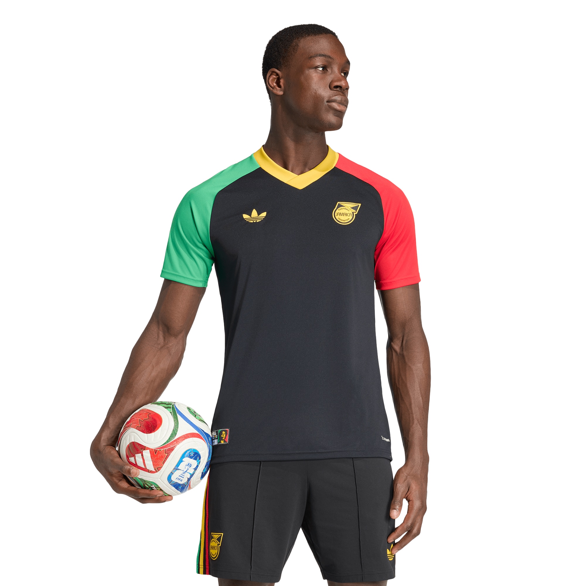 [SJH] Jamaica National Team 2026 Pre-Match Jersey Top - Black
