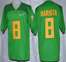 Men's None Green 2015 official licensed Marcus Mariota #8 moisture