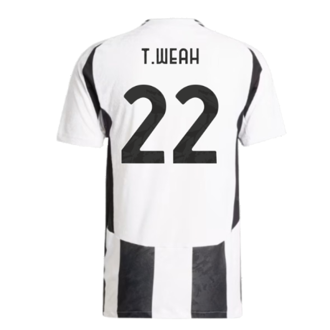 2024-2025 Juventus Authentic Home Shirt (T.Weah 22)