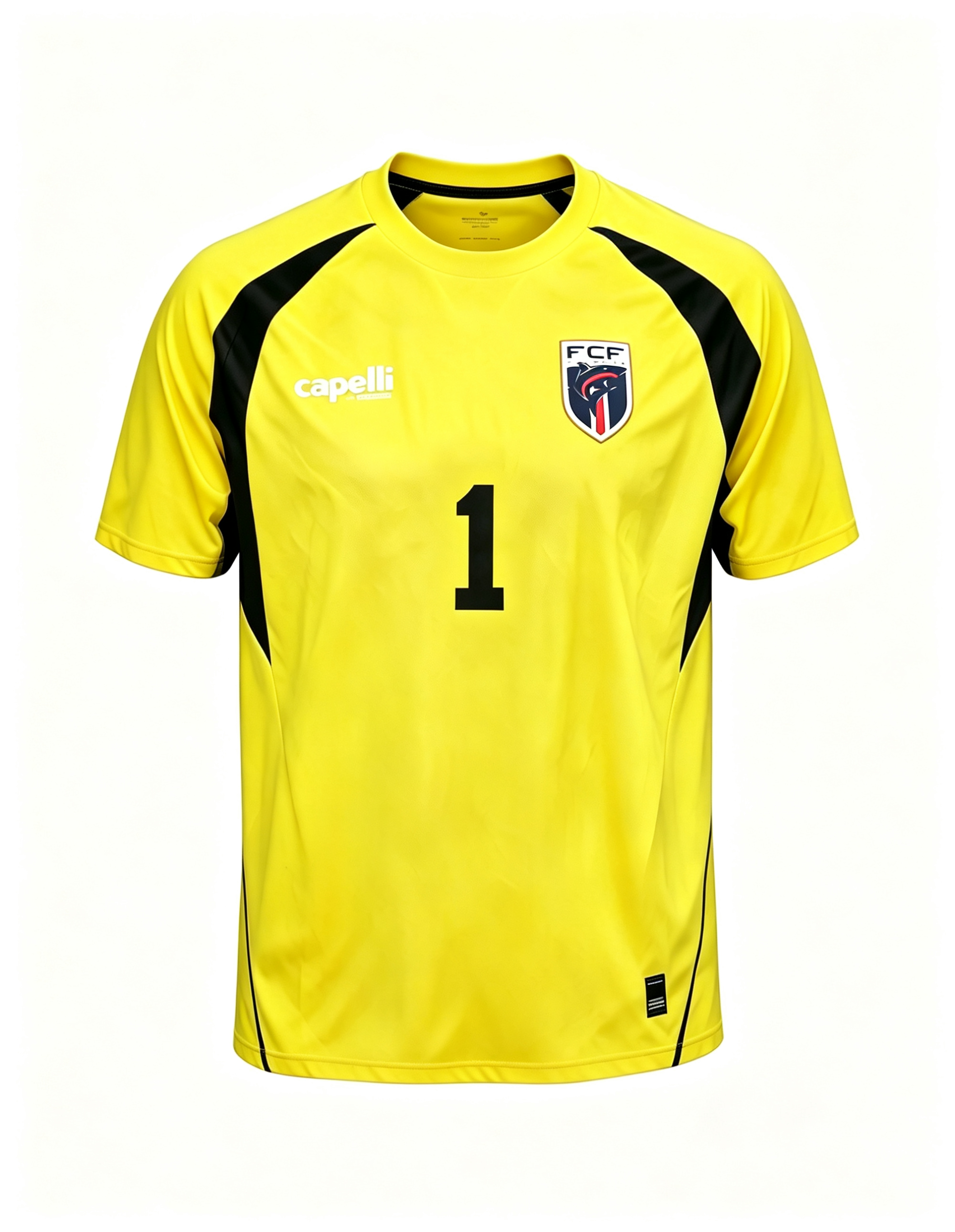[EFKS] Cape Verde National Team 2026 Goalkeeper Home Jersey #1 (Yellow) - Vozinha Edition Men Women Youth