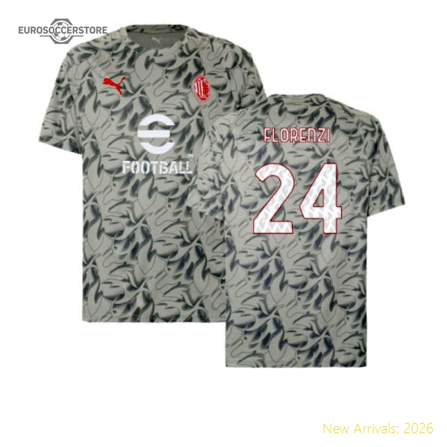 High-end Home Ac Milan Smokey Gray) (florenzi Jersey Performance