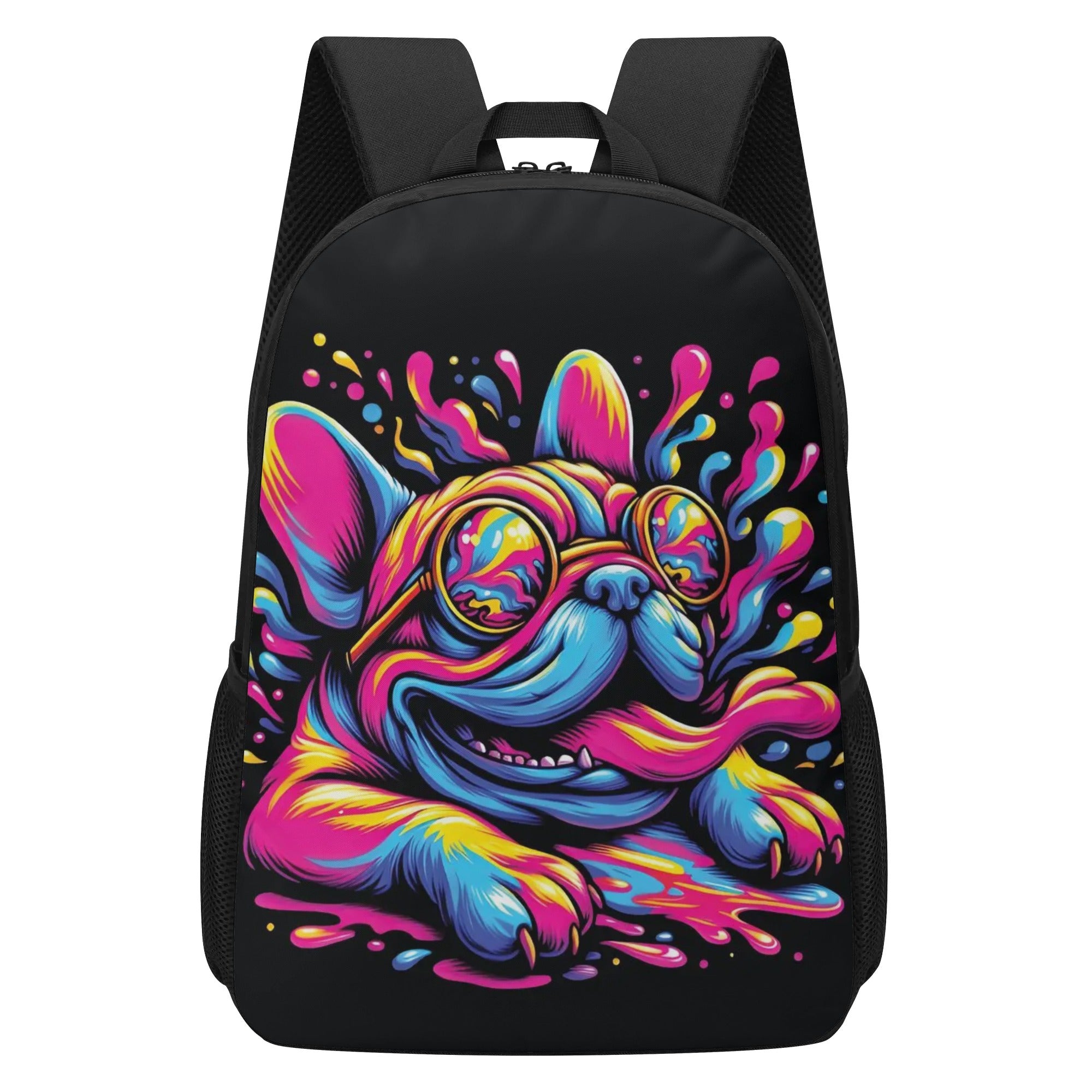 Mila - French Bulldog 17 Inch Backpack Pet Gear | Non-slip Design