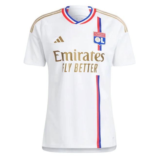 Olympique Lyon Home Uniform Current Season Best Value Licensed P (v3)