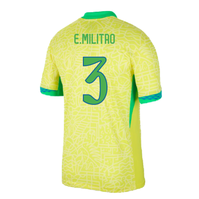 Official Football Brazil Jersey - Casual 2024-2025 Fit Fit
