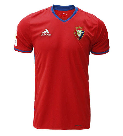 Professional Grade Osasuna Home 201617 Soccer Jersey Shirt