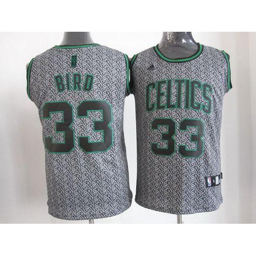 Premium Quality Boston Celtics Larry #33 NBA Authentic Jersey