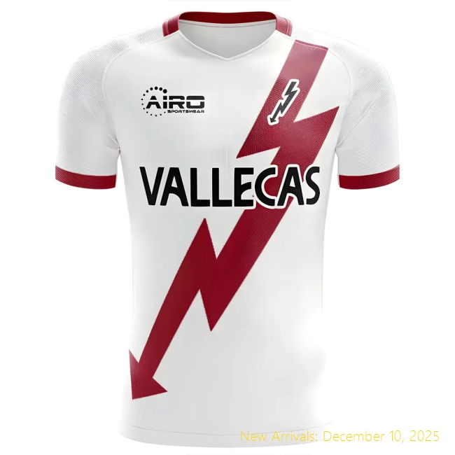 2025-2026 Rayo Vallecano Premium Home Concept Football Shirt - Womens