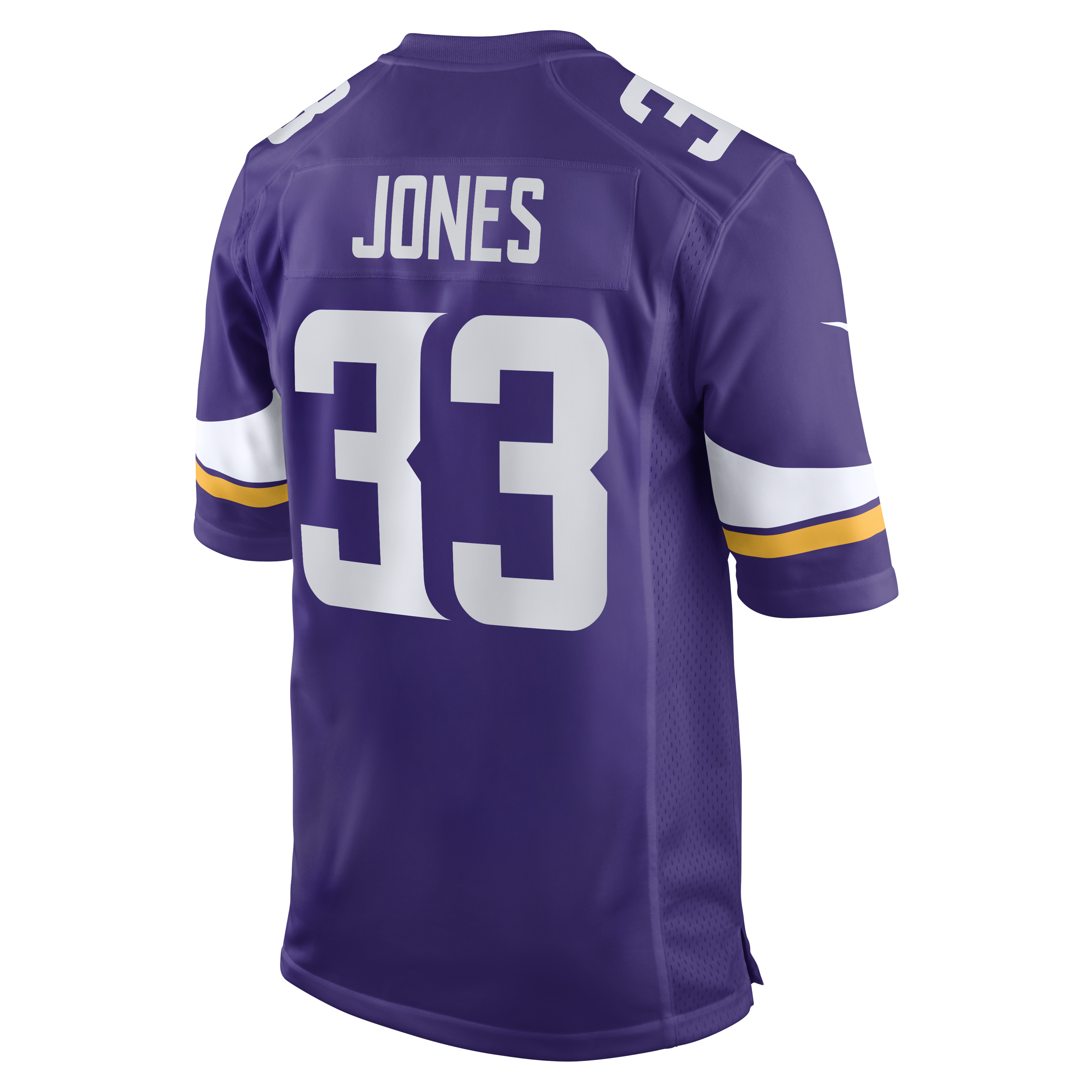 [LK] Aaron Jones Minnesota Vikings Game Player Jersey - Purple