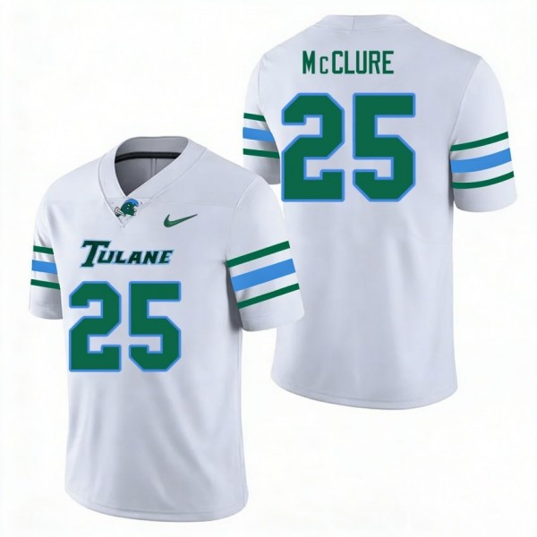 Men NCAA Team #25 Jamauri Mcclure Elite Jersey - Offensive
