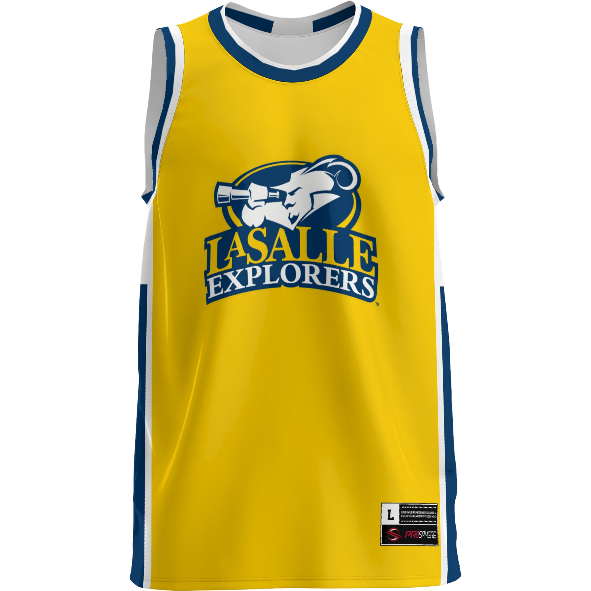 [NJP] La Salle Explorers GameDay Greats Lightweight Basketball Jersey - Blue