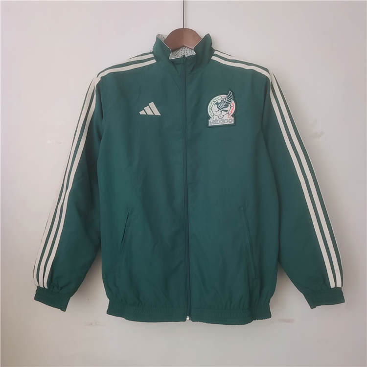 2022 MEXICO GREEN WINDBREAKER JACKET - Official Replica 6159