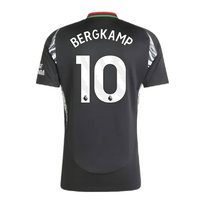 2024-20 Arsenal Away Football Shirt Bergkamp Name Number L M S