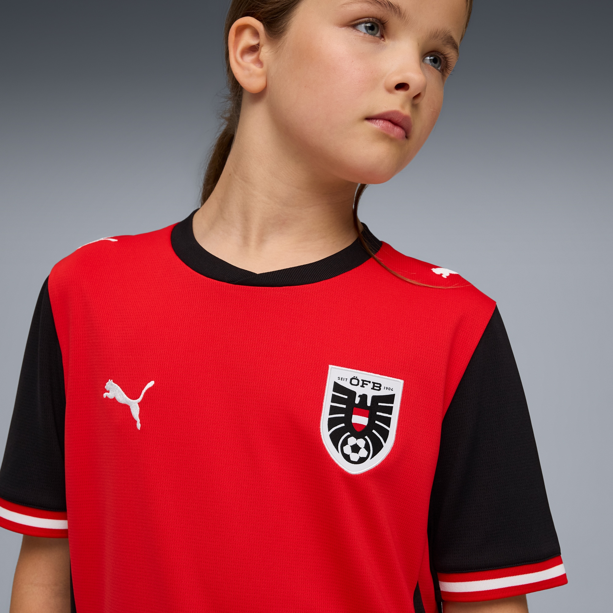 [LK] Austria National Team Youth 2026 Home Replica Jersey - Red