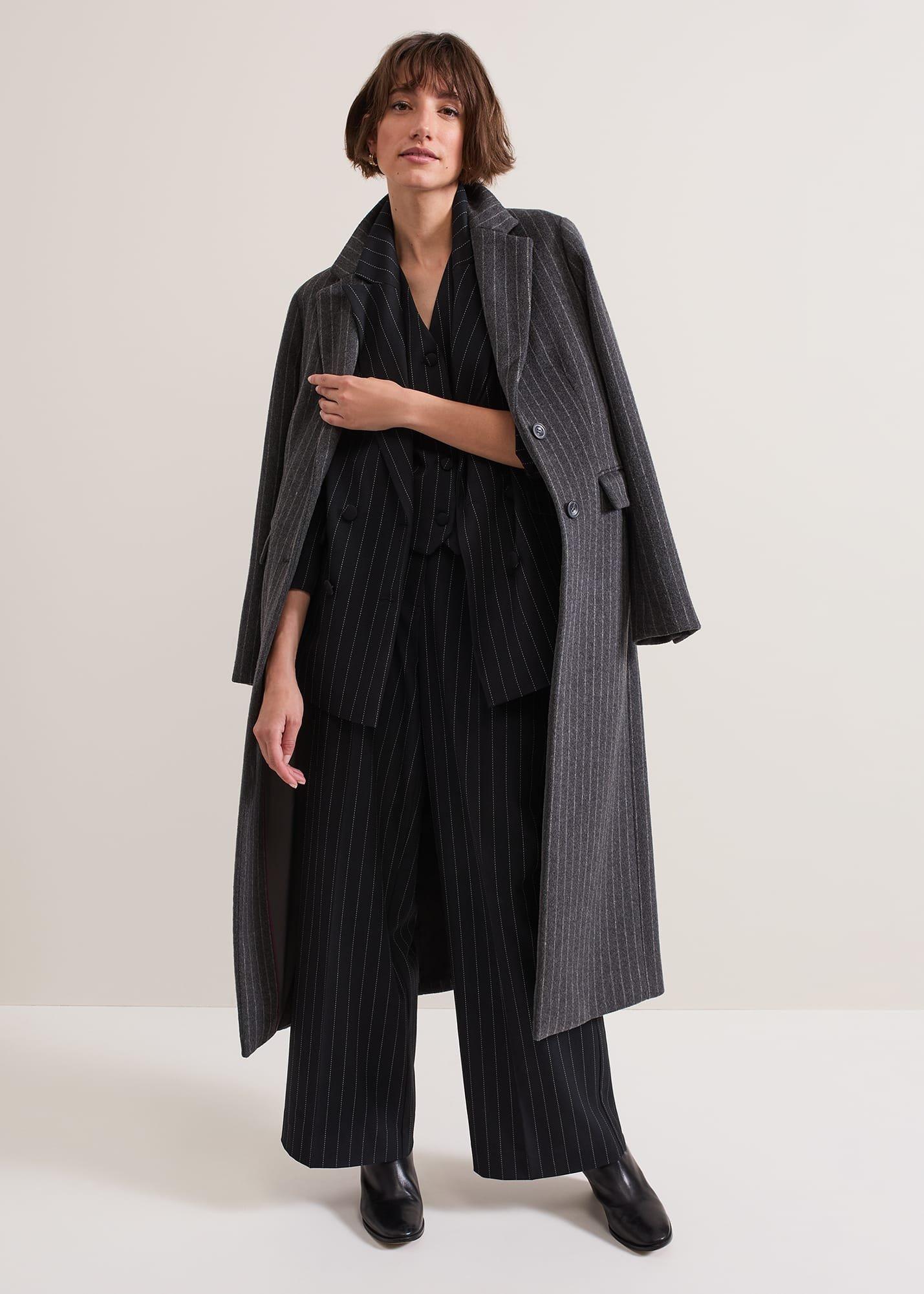 Pia Pinstripe Waistcoat