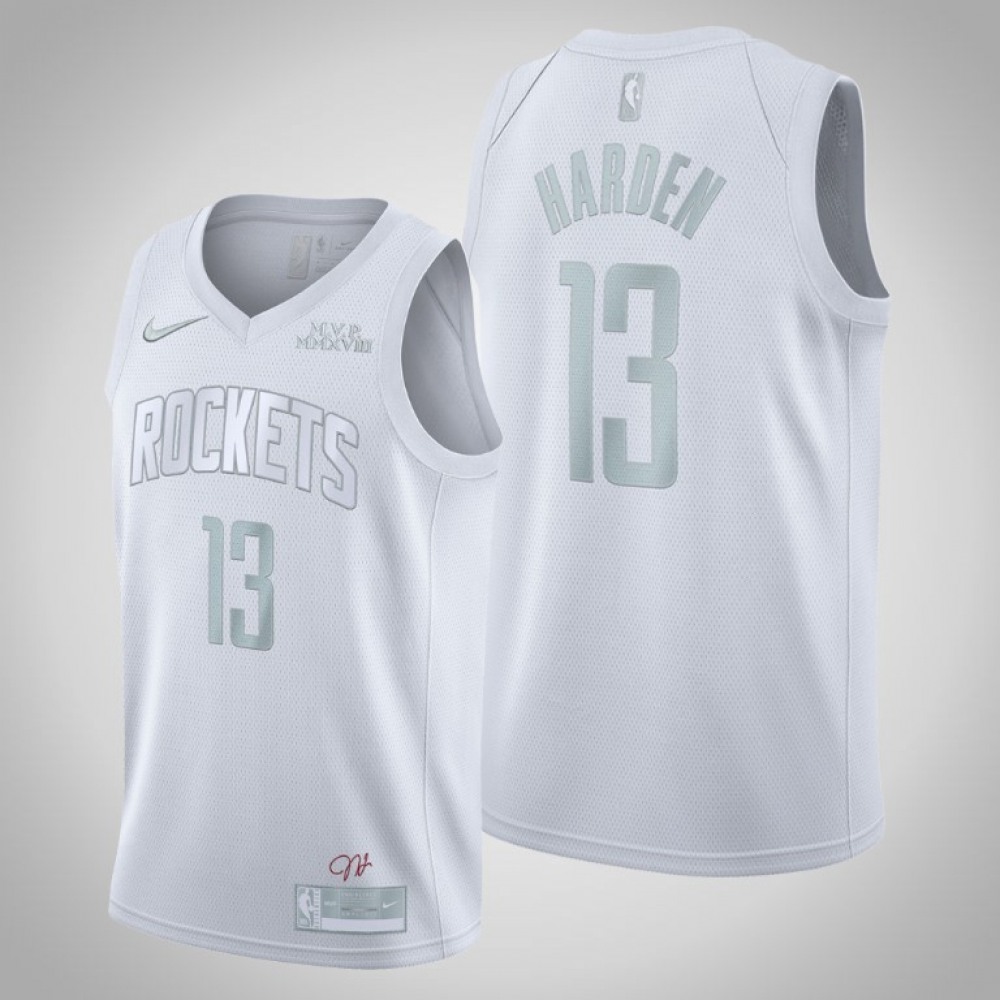 Jersey Houston Rockets James Harden13 - White - Fan Favorite