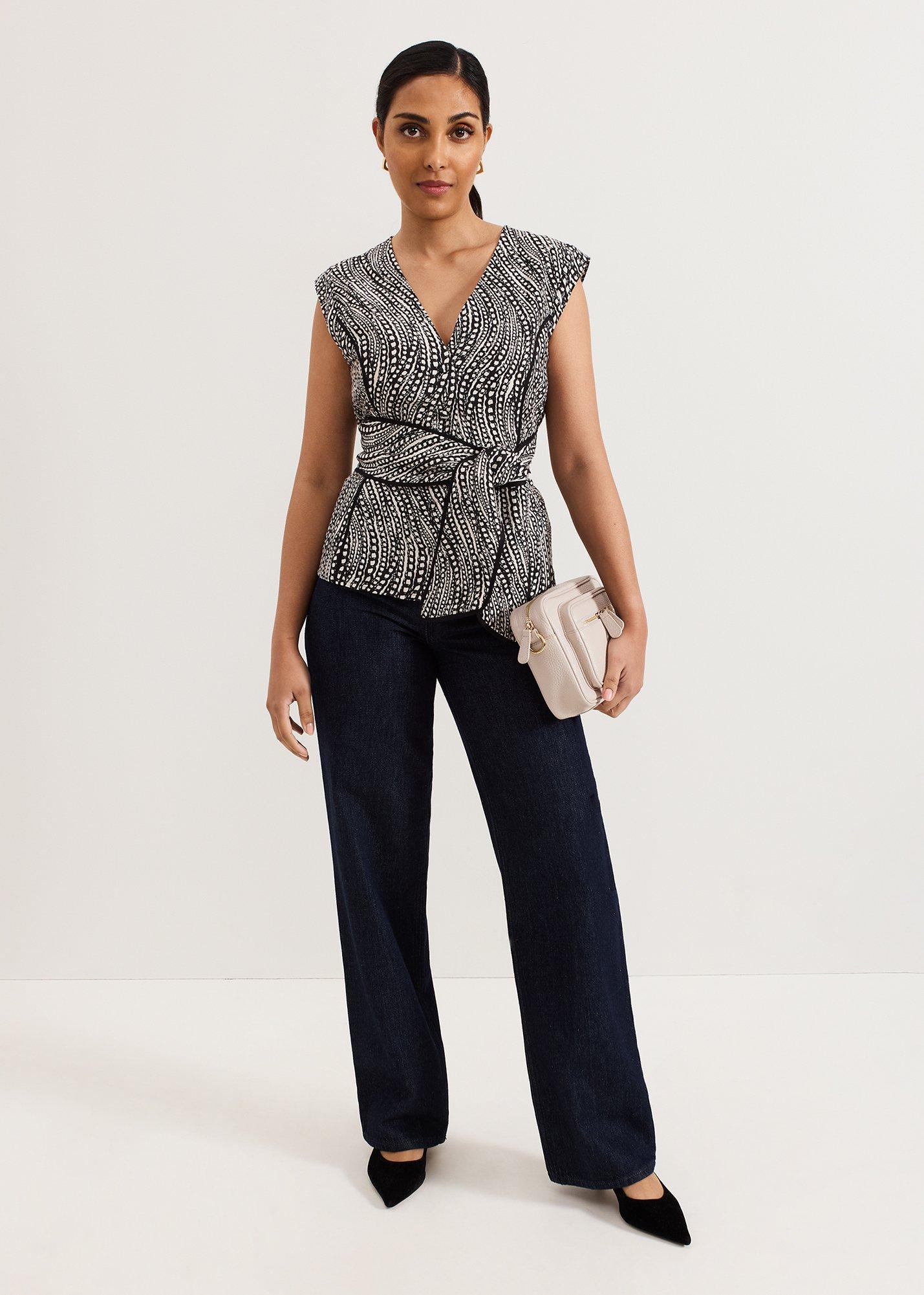 Petite Print Top