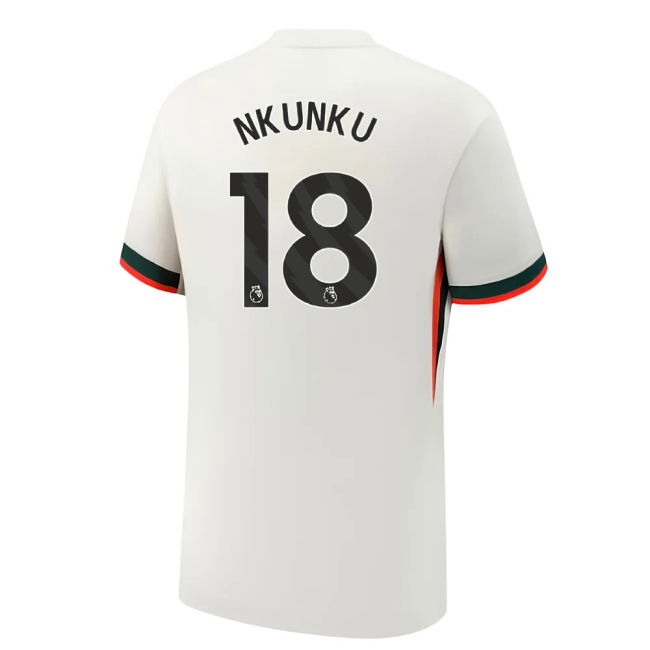 Nkunku 18 High Quality Chelsea 2025-2026 Away Shirt