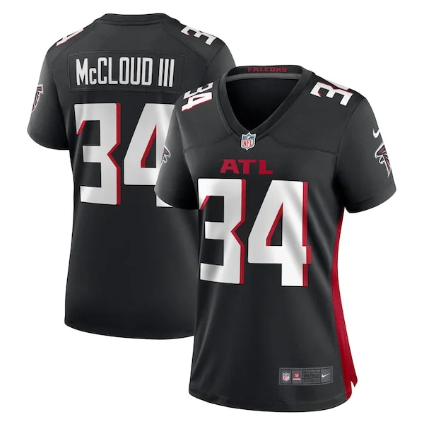 None Atlanta Falcons Game Jersey - Black | NFL Player Jersey