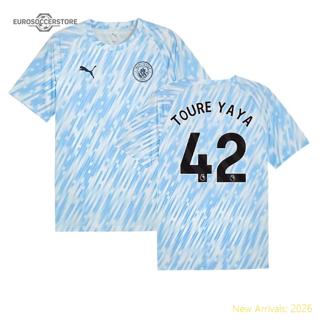 Official 2025-2026 Man City Jersey - High Performance Training Wear
