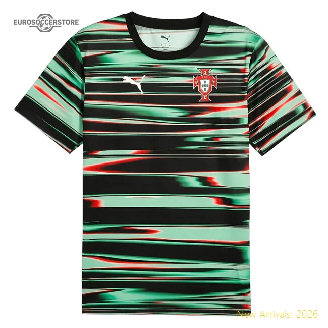 Portugal Prematch Ss 2025-2026 Match Day Jersey Game Ready