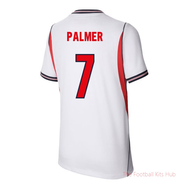 2026-2027 England Home Shirt (Kids) (Palmer 7)