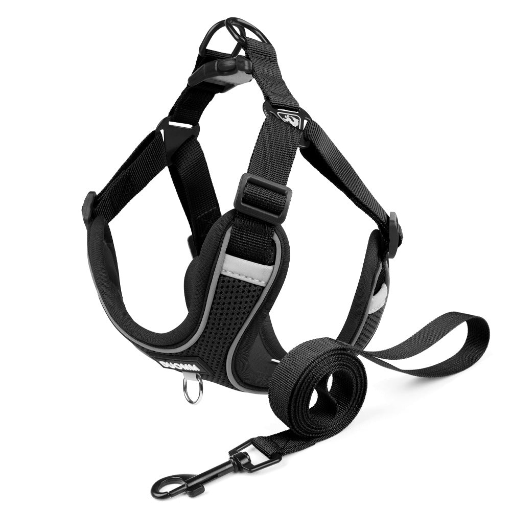 Pupure Explosion-Proof No Pull Frenchie Harness