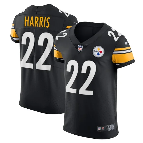 Pittsburgh Steelers Elite NFL Jersey - Black | High-Quality Footbal...
