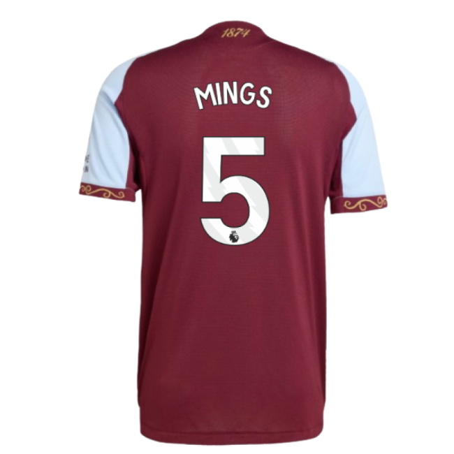 2025-2026 Aston Villa Home Exceptional Discounted Quick-Dry Mings#491