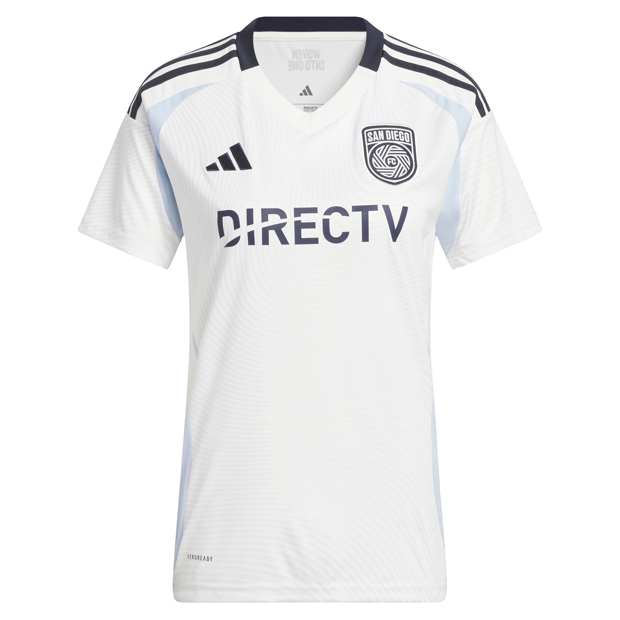 [SJH] San Diego FC Women's 2025 Woven Into One Replica Custom Jersey - White