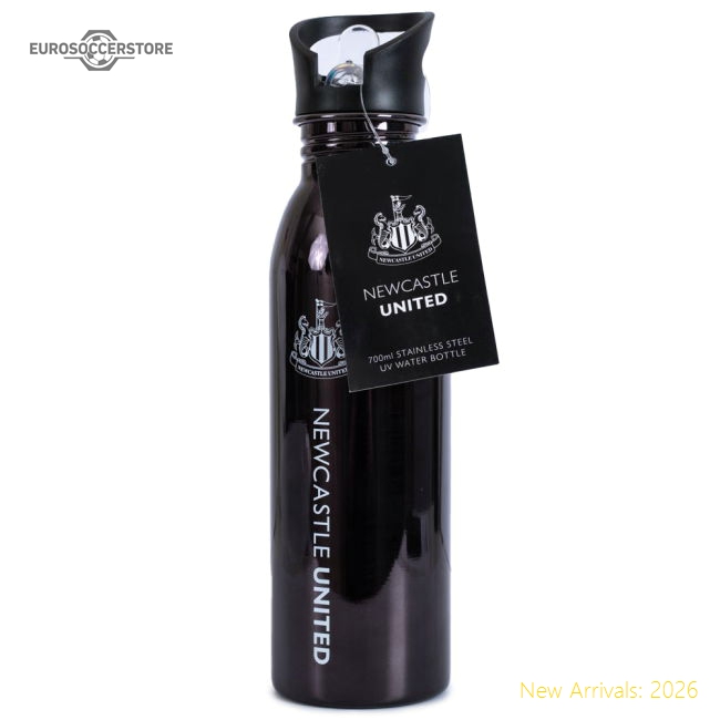 Official Newcastle United Fc Uv Metallic Drinks Bottle - Premium