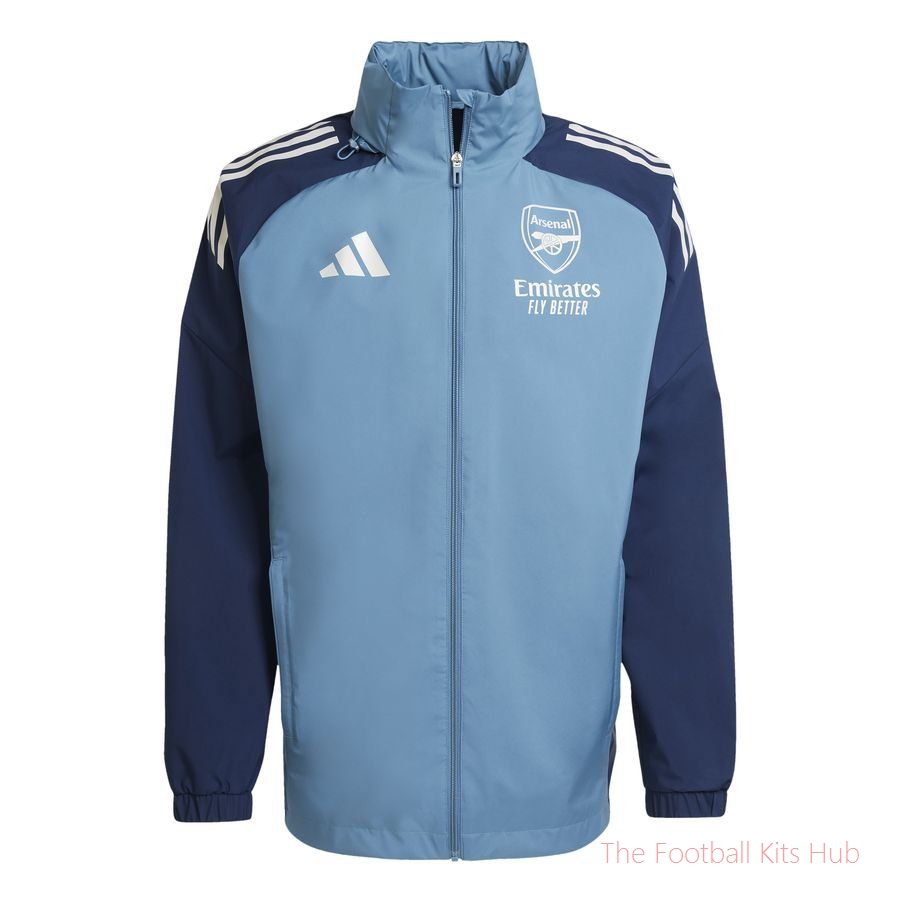 Arsenal Jacket All Weather Tiro 25 - Blackened Blue