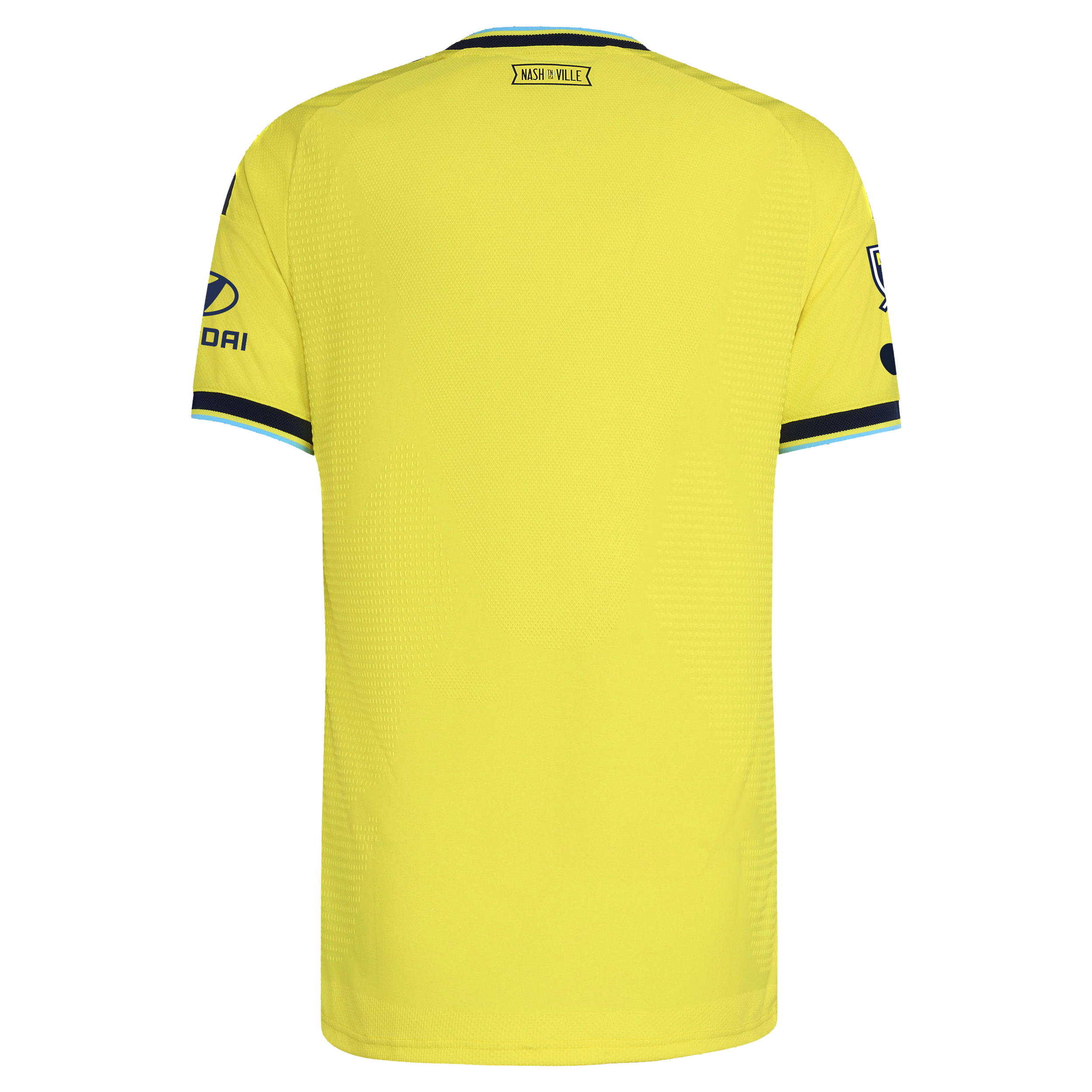 [SJH] Nashville SC 2026 The Reverb Kit On-Field Authentic Patch Jersey - Yellow