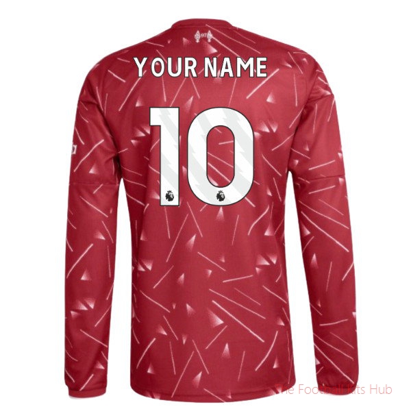 [LK] 2026-2027 Liverpool Long Sleeve Home Shirt Your Name