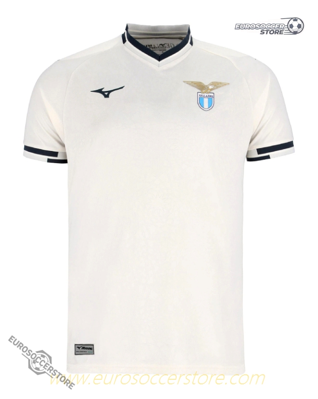 Lazio's 25-26 Season Away Jersey with GUENDOUZI 8 Printing