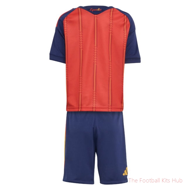 Spain Home Little Kids 2026-2027 Mini Kit (Kids) (Your Name)