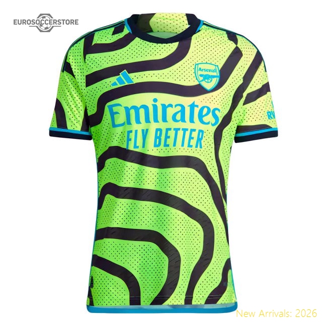 Arsenal Away Kit 2023-2024 Match Replica Jersey Stadium Approved